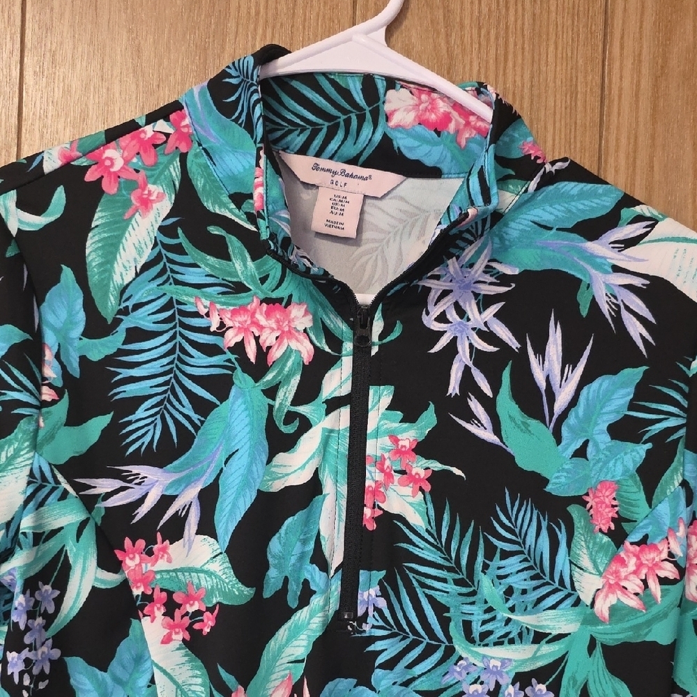 Tommy Bahama Tropical Leaf Print Jacket - Picture 3 of 9
